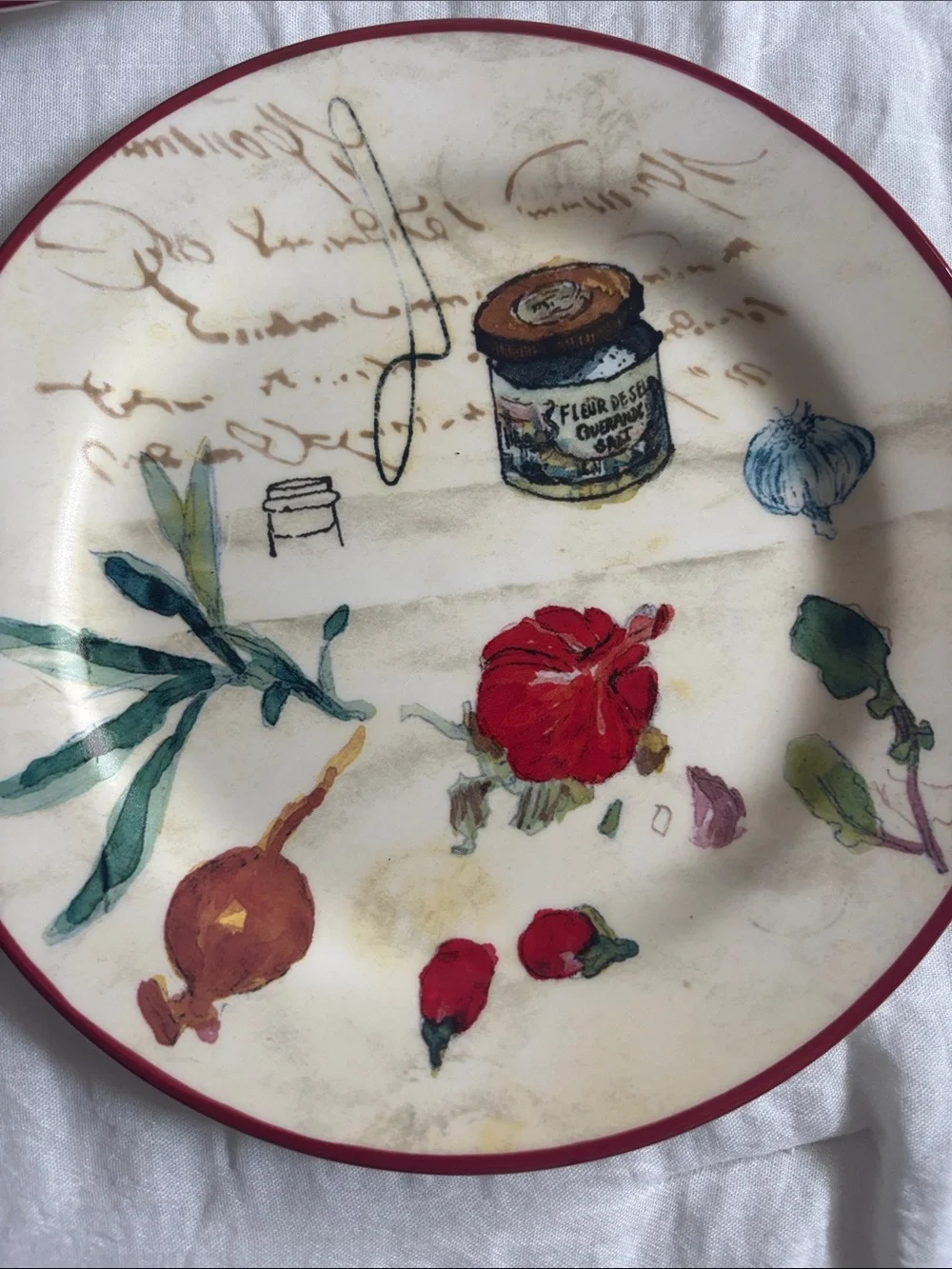 William Sonoma  salad/appetizer dishes
